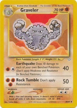 Graveler (30/64) [Neo Revelation Unlimited] | Good Games Cannington