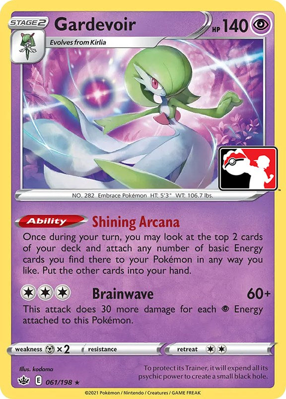 Gardevoir (061/198) [Prize Pack Series One] | Good Games Cannington