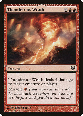 Thunderous Wrath [Avacyn Restored] | Good Games Cannington
