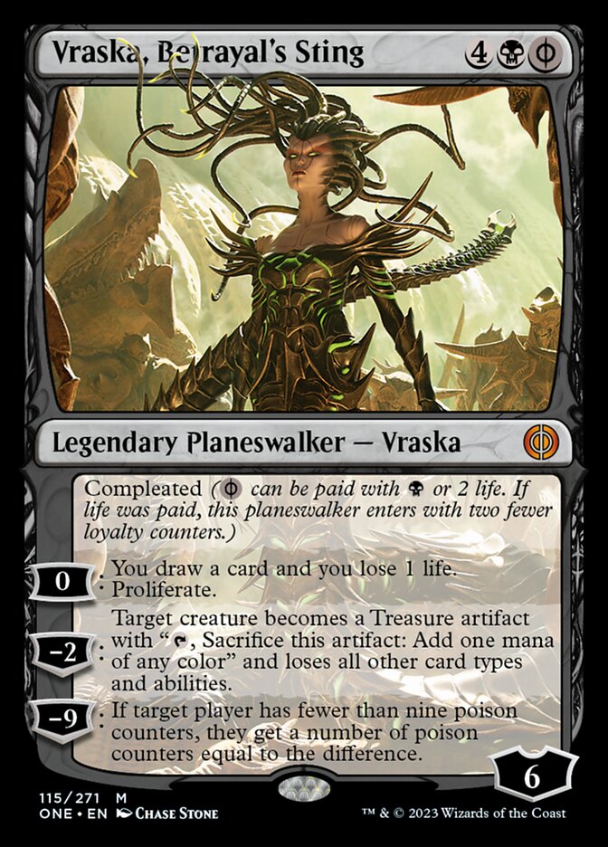 Vraska, Betrayal's Sting [Phyrexia: All Will Be One] | Good Games Cannington