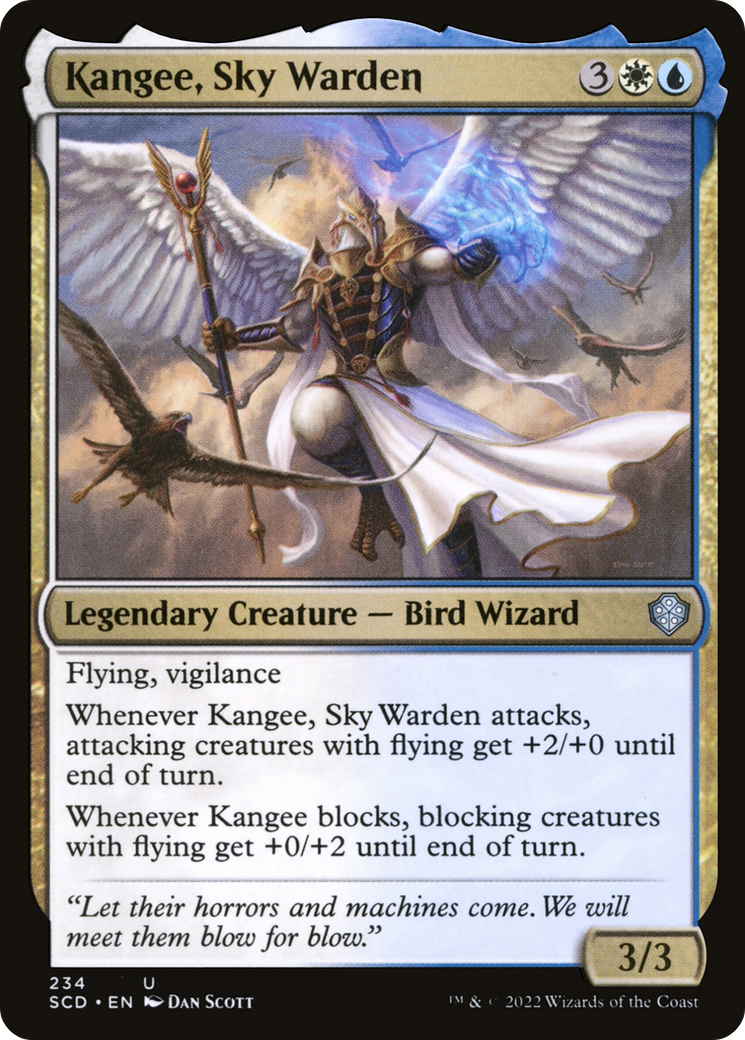 Kangee, Sky Warden [Starter Commander Decks] | Good Games Cannington