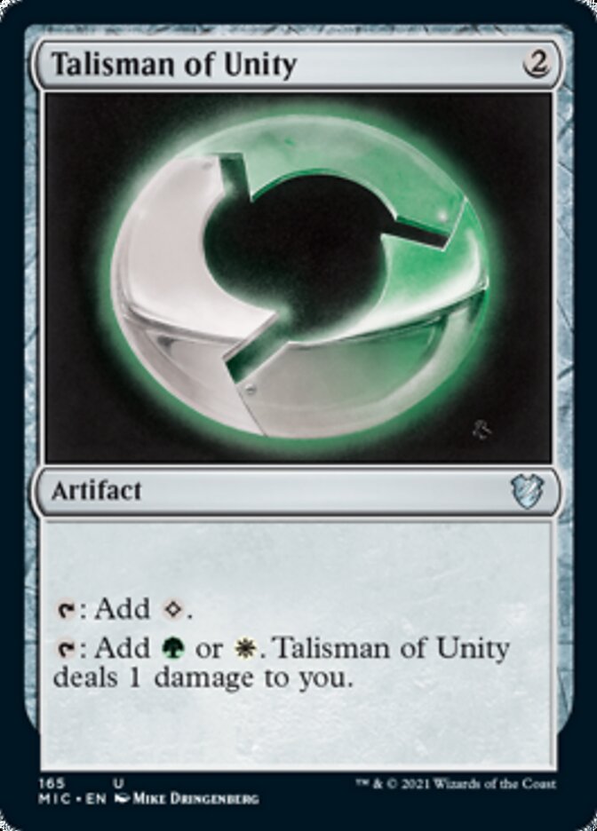 Talisman of Unity [Innistrad: Midnight Hunt Commander] | Good Games Cannington