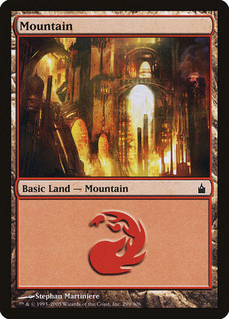 Mountain (299) [Ravnica: City of Guilds] | Good Games Cannington
