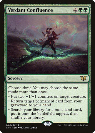 Verdant Confluence [Commander 2015] | Good Games Cannington
