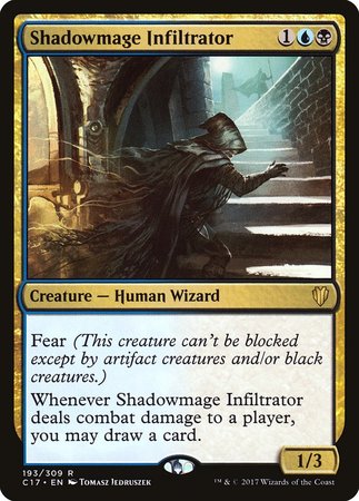 Shadowmage Infiltrator [Commander 2017] | Good Games Cannington