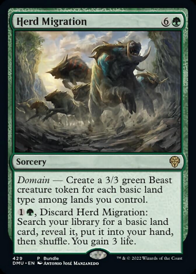 Herd Migration (Bundle) [Dominaria United] | Good Games Cannington
