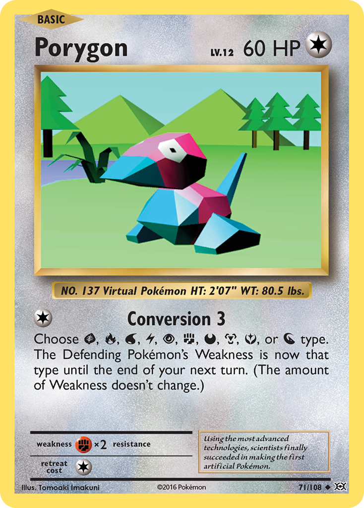Porygon (71/108) [XY: Evolutions] | Good Games Cannington