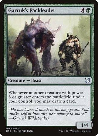 Garruk's Packleader [Commander 2019] | Good Games Cannington