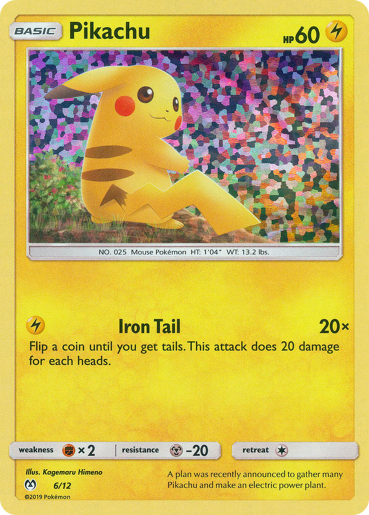 Pikachu (6/12) [McDonald's Promos: 2019 Collection] | Good Games Cannington