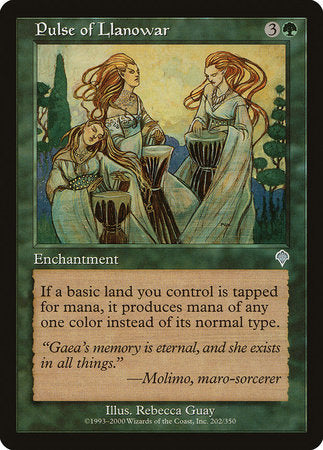 Pulse of Llanowar [Invasion] | Good Games Cannington