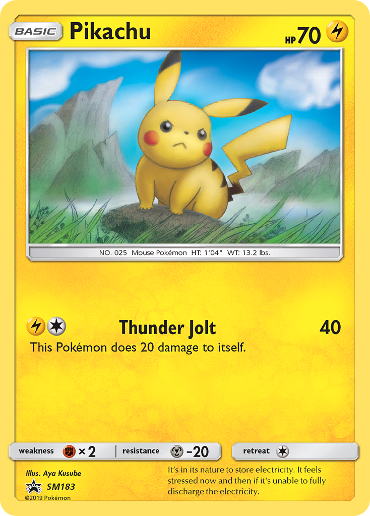 Pikachu (SM183) [Sun & Moon: Black Star Promos] | Good Games Cannington