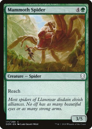 Mammoth Spider [Dominaria] | Good Games Cannington