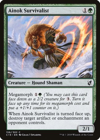 Ainok Survivalist [Commander 2019] | Good Games Cannington