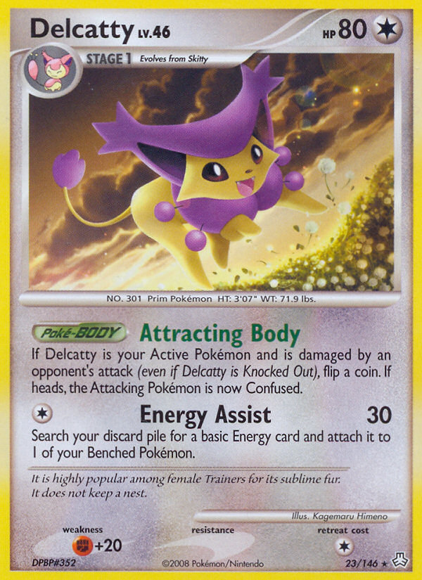 Delcatty (23/146) [Diamond & Pearl: Legends Awakened] | Good Games Cannington