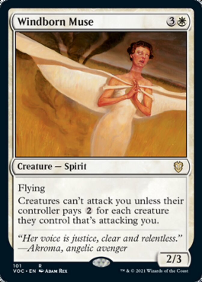 Windborn Muse [Innistrad: Crimson Vow Commander] | Good Games Cannington
