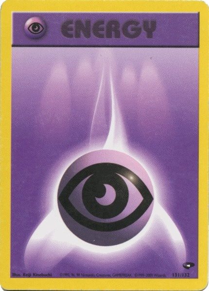 Psychic Energy (131/132) [Gym Challenge Unlimited] | Good Games Cannington