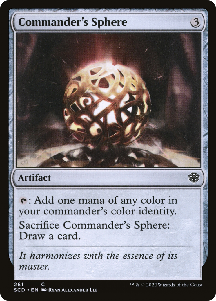 Commander's Sphere [Starter Commander Decks] | Good Games Cannington