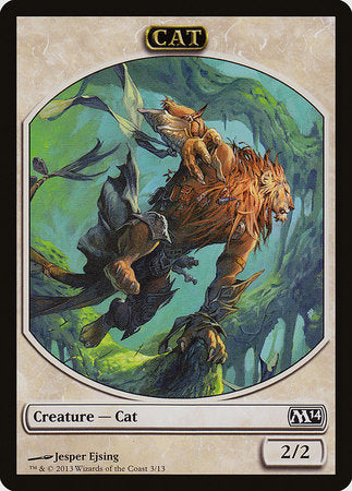Cat Token [Magic 2014 Tokens] | Good Games Cannington