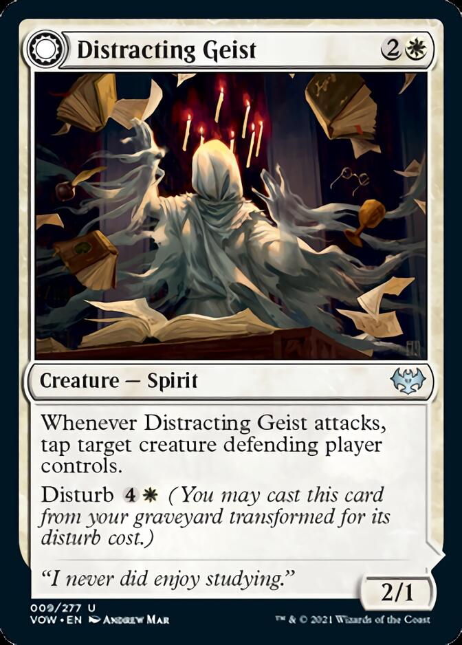 Distracting Geist // Clever Distraction [Innistrad: Crimson Vow] | Good Games Cannington
