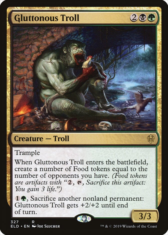 Gluttonous Troll [Throne of Eldraine] | Good Games Cannington