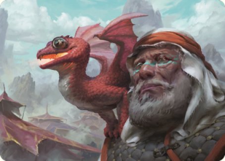 Dragon Whelp Art Card [Dominaria United Art Series] | Good Games Cannington