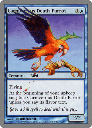 Carnivorous Death-Parrot [Unhinged] | Good Games Cannington