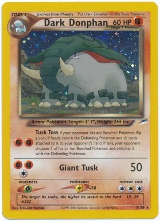 Dark Donphan (3/105) [Neo Destiny Unlimited] | Good Games Cannington