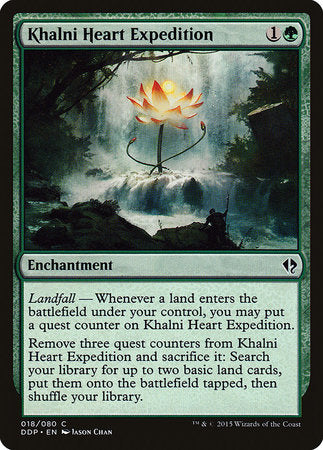 Khalni Heart Expedition [Duel Decks: Zendikar vs. Eldrazi] | Good Games Cannington