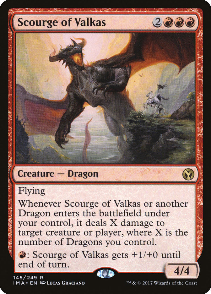 Scourge of Valkas [Iconic Masters] | Good Games Cannington