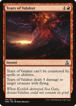 Tears of Valakut [Oath of the Gatewatch] | Good Games Cannington
