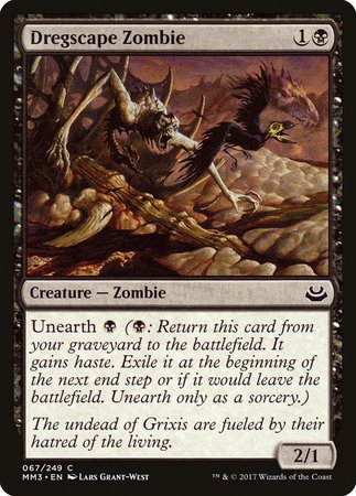 Dregscape Zombie [Modern Masters 2017] | Good Games Cannington