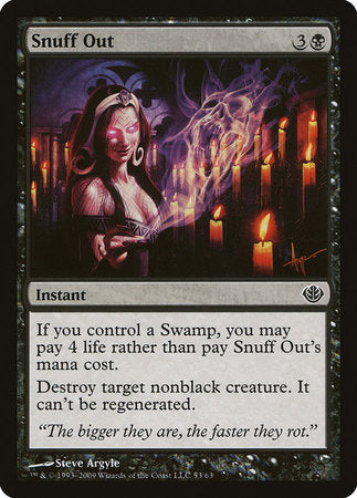 Snuff Out [Duel Decks: Garruk vs. Liliana] | Good Games Cannington