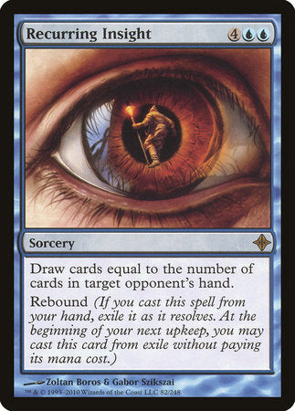Recurring Insight [Rise of the Eldrazi] | Good Games Cannington