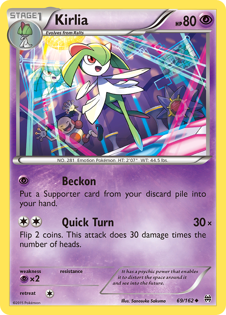 Kirlia (69/162) [XY: BREAKthrough] | Good Games Cannington