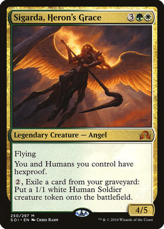 Sigarda, Heron's Grace [Shadows over Innistrad] | Good Games Cannington