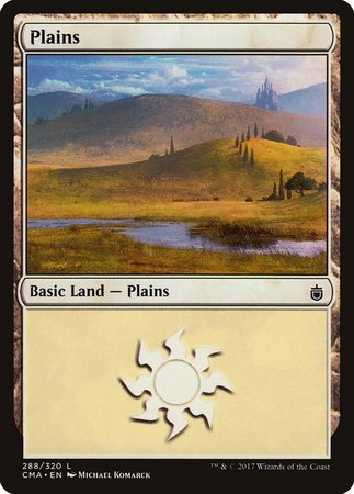 Plains (288) [Commander Anthology] | Good Games Cannington