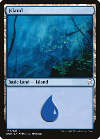 Island (256) [Dominaria] | Good Games Cannington