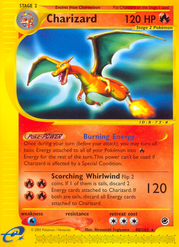 Charizard (40/165) [Expedition: Base Set] | Good Games Cannington