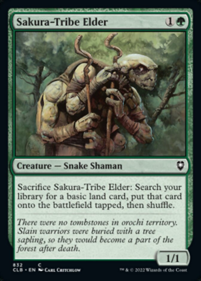 Sakura-Tribe Elder [Commander Legends: Battle for Baldur's Gate] | Good Games Cannington