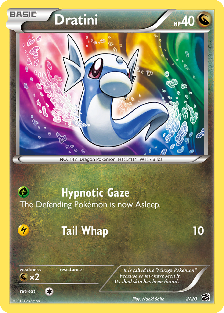 Dratini (2/20) [Black & White: Dragon Vault] | Good Games Cannington
