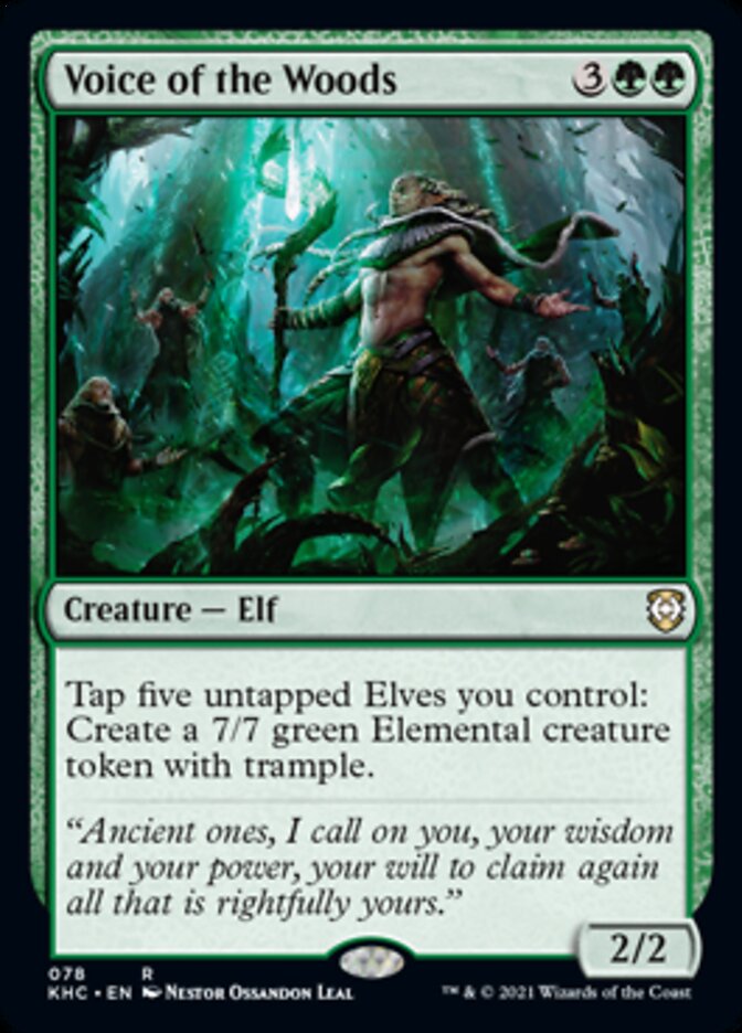 Voice of the Woods [Kaldheim Commander] | Good Games Cannington