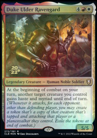 Duke Ulder Ravengard [Commander Legends: Battle for Baldur's Gate Prerelease Promos] | Good Games Cannington