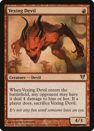 Vexing Devil [Avacyn Restored] | Good Games Cannington