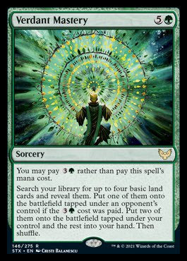 Verdant Mastery [Strixhaven: School of Mages] | Good Games Cannington