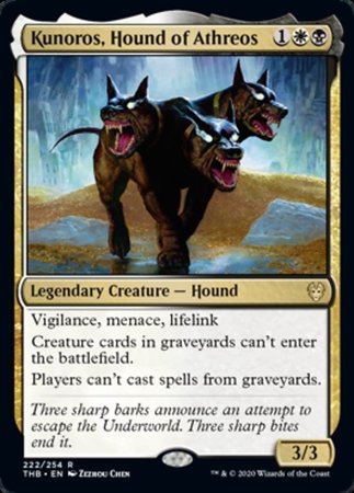 Kunoros, Hound of Athreos [Theros Beyond Death] | Good Games Cannington