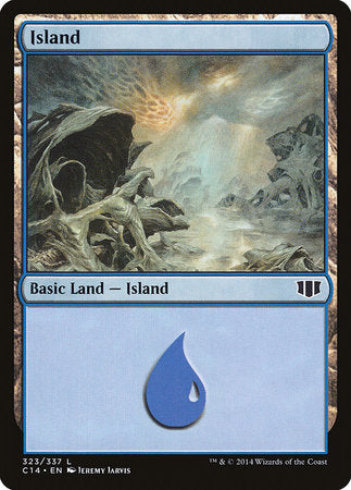 Island (323) [Commander 2014] | Good Games Cannington