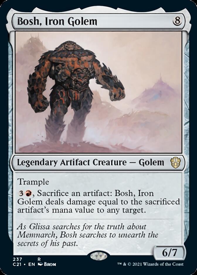 Bosh, Iron Golem [Commander 2021] | Good Games Cannington