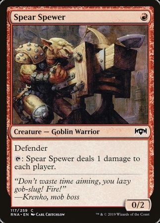 Spear Spewer [Ravnica Allegiance] | Good Games Cannington