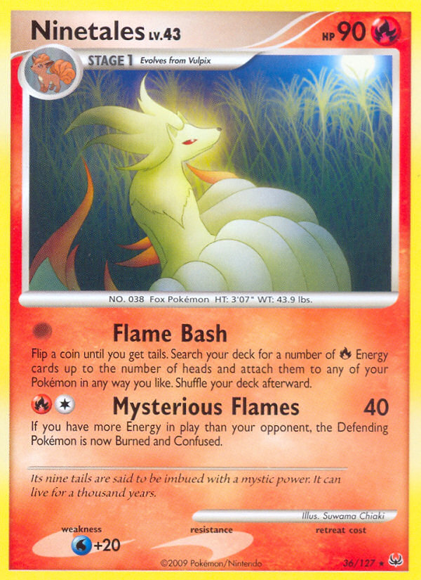 Ninetales (36/127) [Platinum: Base Set] | Good Games Cannington