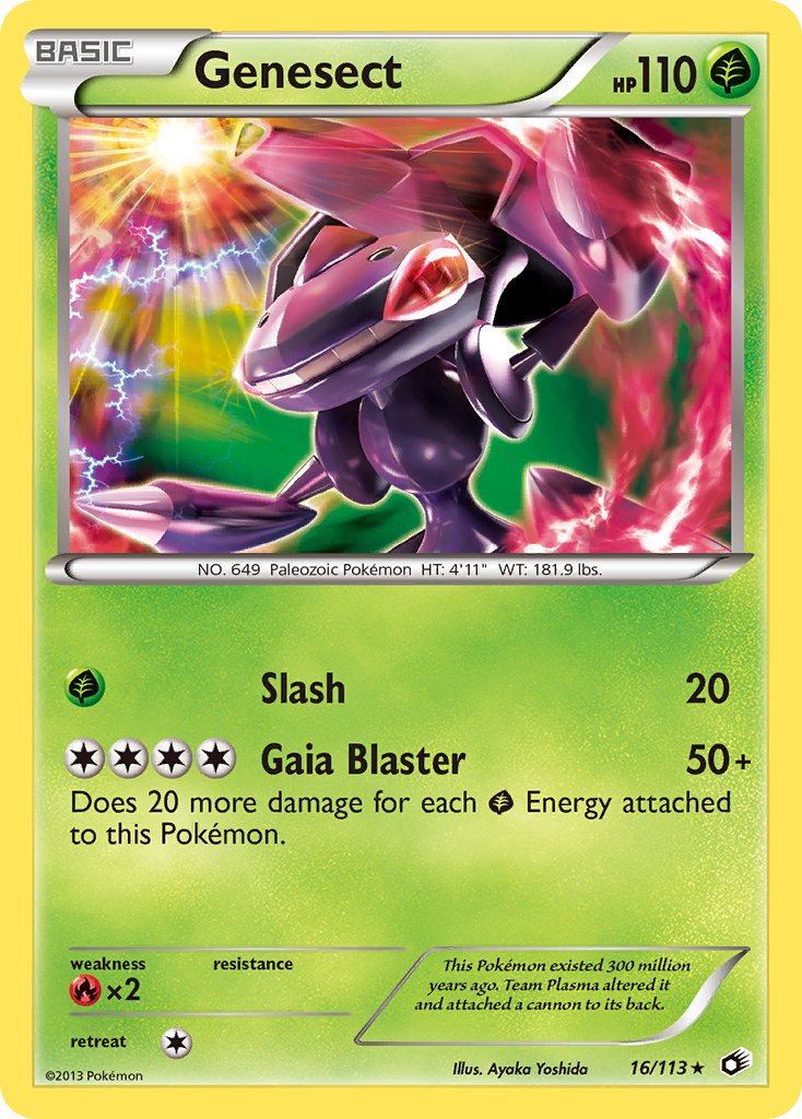 Genesect (16/113) [Black & White: Legendary Treasures] | Good Games Cannington